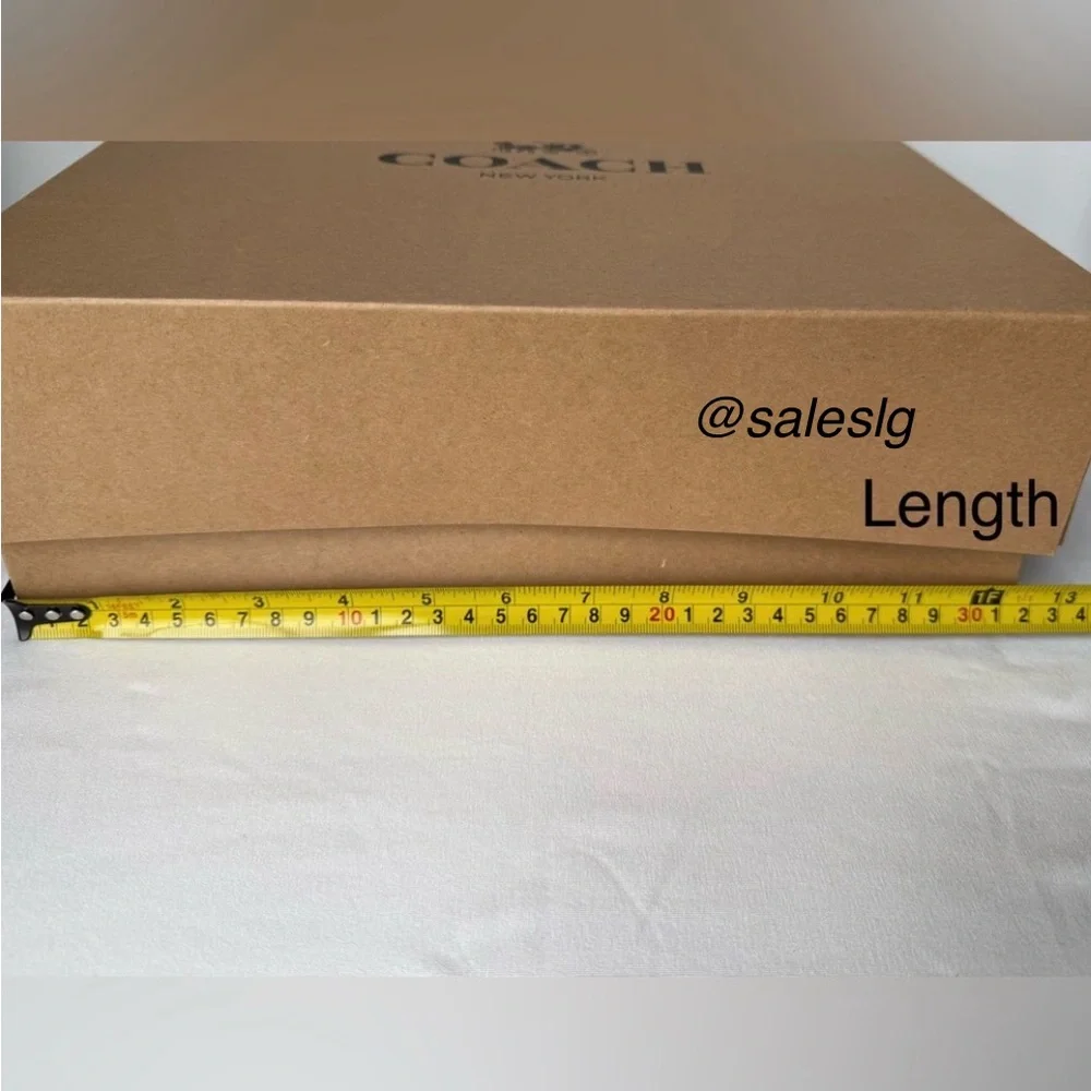 Coach Packaging Supplies medium-sized packaging set for Small-medium size bags